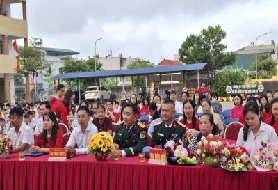 TRƯỜNG TH-THCS THANH TRƯỜNG LONG TRỌNG TỔ CHỨC LỄ KHAI GIẢNG NĂM HỌC 2026-2027