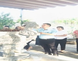 Viếng nghĩa trang thanh niên xung phong Đại thủy nông Nậm Rốm - ảnh 3