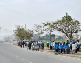 Tổng dọn vệ sinh chào đón Lễ hội Hoa Ban 2026 - ảnh 1