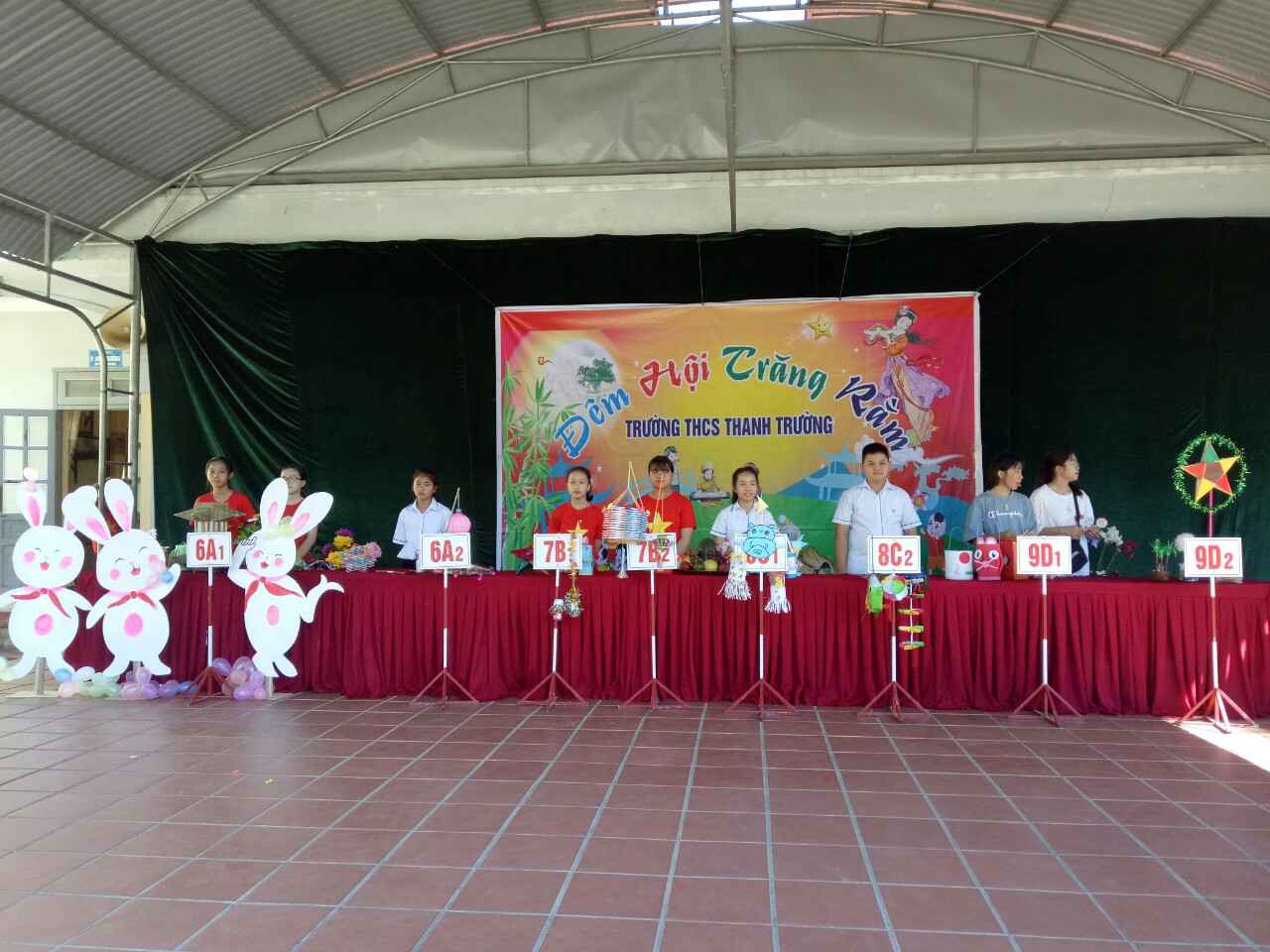 Trường TH-THCS Thanh Trường tổ chức vui Tết Trung thu cho học sinh